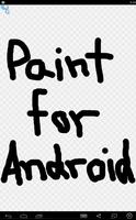 Paint for Android plakat