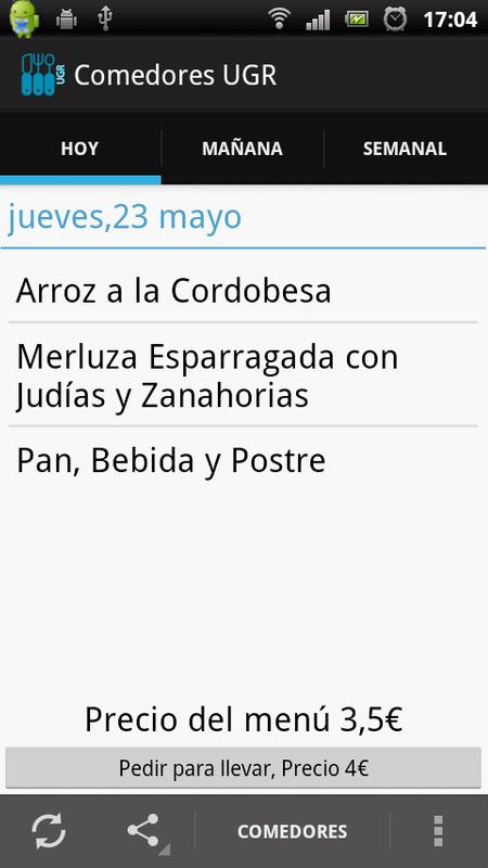 Comedores UGR for Android - APK Download Comedores UGR for Android - APK Download