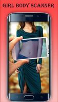 Girl Body Scanner Affiche