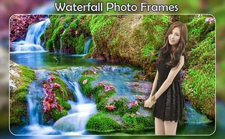 Waterfall Photo Frame Affiche