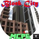 Map is a huge city of blocks for Minecraft PE APK