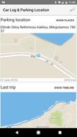 Car Log & Parking Location پوسٹر