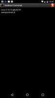 Root Terminal الملصق