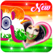 3D Indian Flag Letter photo