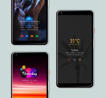 Andromeda for KWGT الملصق
