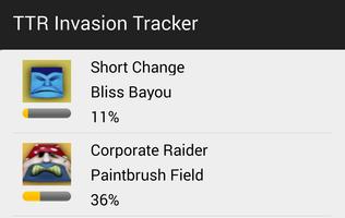 Andrews Invasion Tracker Cartaz