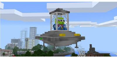 UFO Mod For Minecraft poster