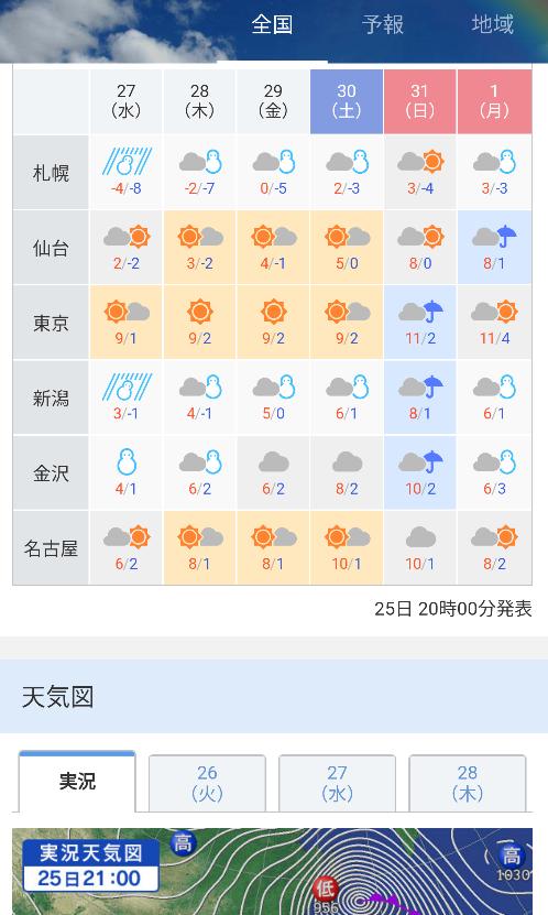 雨雲 レーダー 気象庁
