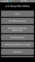 Guide for Mini Militia imagem de tela 1