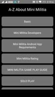 Guide for Mini Militia 스크린샷 1