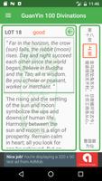 برنامه‌نما GuanYin 100 Divinations عکس از صفحه