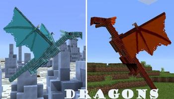 Dragon Mod for Minecraft PE plakat