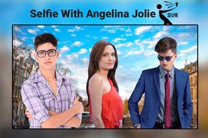 Angelina Jolie Selfie Affiche