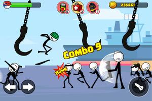 Stick soldier - Revenger - stickman warriors plakat