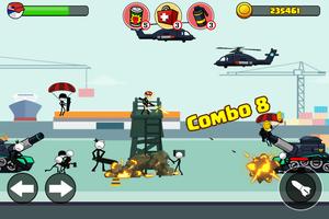 Stick soldier - Revenger - stickman warriors screenshot 2