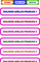 Poster dialoge anglais français audio