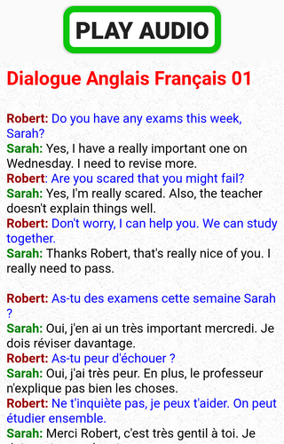 Dialogues Anglais Francais Quotidien Audio Texte Apk 1 4 Download For Android Download Dialogues Anglais Francais Quotidien Audio Texte Apk Latest Version Apkfab Com