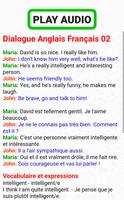 dialoge anglais français audio ภาพหน้าจอ 2