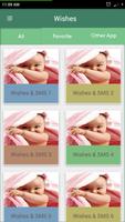 New Born Baby Wishes-SMS Affiche