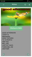 Good Afternoon Wishes-SMS imagem de tela 3