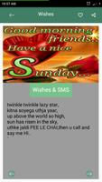 Happy Sunday Wishes-SMS captura de pantalla 3