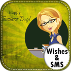 Happy Teachers Day  Wishes-SMS icône