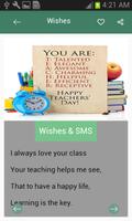 Happy Teachers Day  Wishes-SMS capture d'écran 2