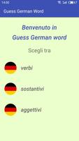 Guess German Words Affiche