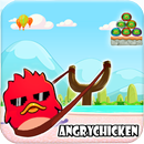 Angry Chicken Knock Down - Hungry Birds Slingshot APK