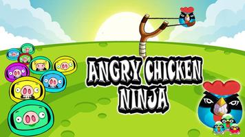 Angry Chicken - Angry Duck - knock down Cartaz