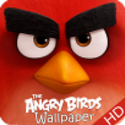 angry red wallpaper bird HD иконка