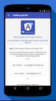 Angular Material Design capture d'écran 3