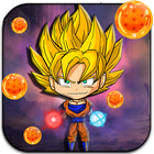 Super Goku Adventures Saiyan Zeichen