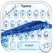 Animated Water Wave Theme&Emoji Keyboard
