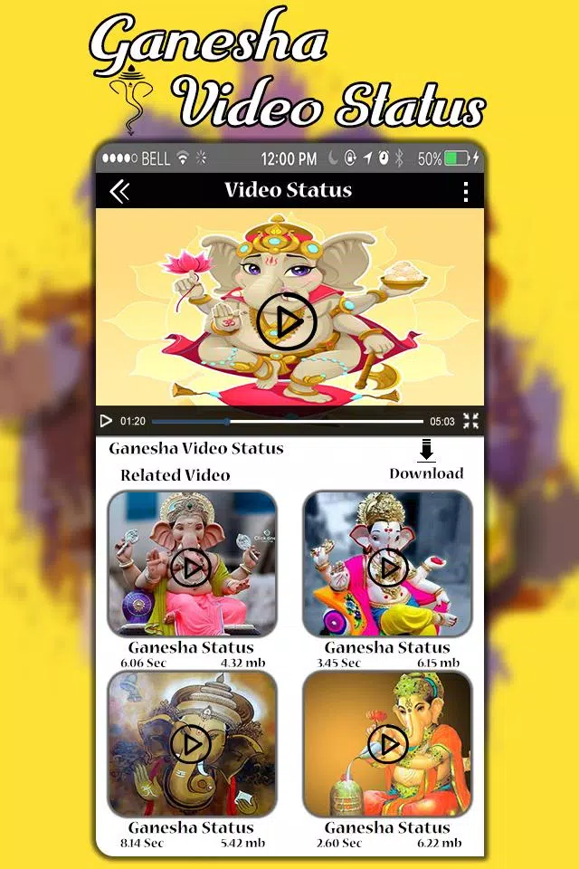 Ganesha Video Song Status 2018 APK for Android Download