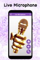 Poster Live Microphone : Mic Announcement