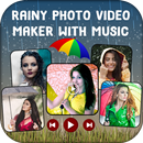 Rainy Photo Video Maker with Music :Rain Slideshow APK