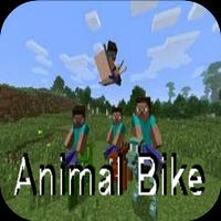 Animal Bike Mod for Minecraft poster