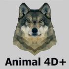 Animal 4D Free AR Low Poly- Augmented Reality-icoon