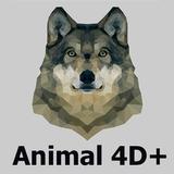 Animal 4D Free AR (estilo Low poly) icono