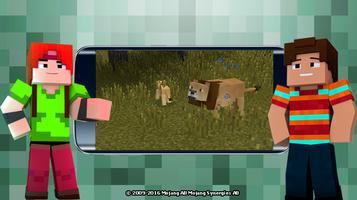 Pocket creatures mod for MCPE ポスター