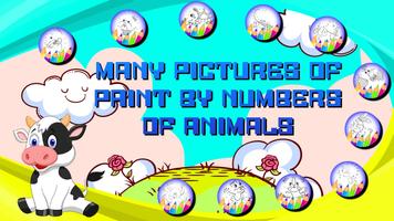Peindre en Nombre d'animaux capture d'écran 1