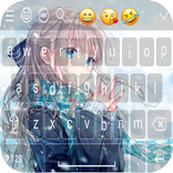cute anime girls keyboard-emoji
