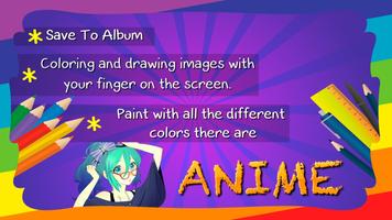 برنامه‌نما Anime Chibi Coloring Book عکس از صفحه