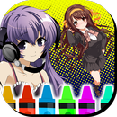 Anime y Manga para Colorear APK