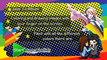 Anime and Manga Coloring Book اسکرین شاٹ 3