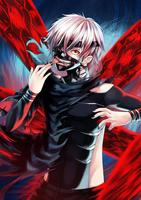 Anime Photo Ghoul Cool Boy Affiche