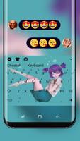 Japanese Anime Keyboard JK poster