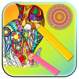 Mandala Coloring Book Free-icoon