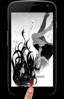 Finger Anime LockScreen OS10 poster